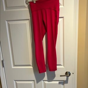 lululemon athletica Red Leggings